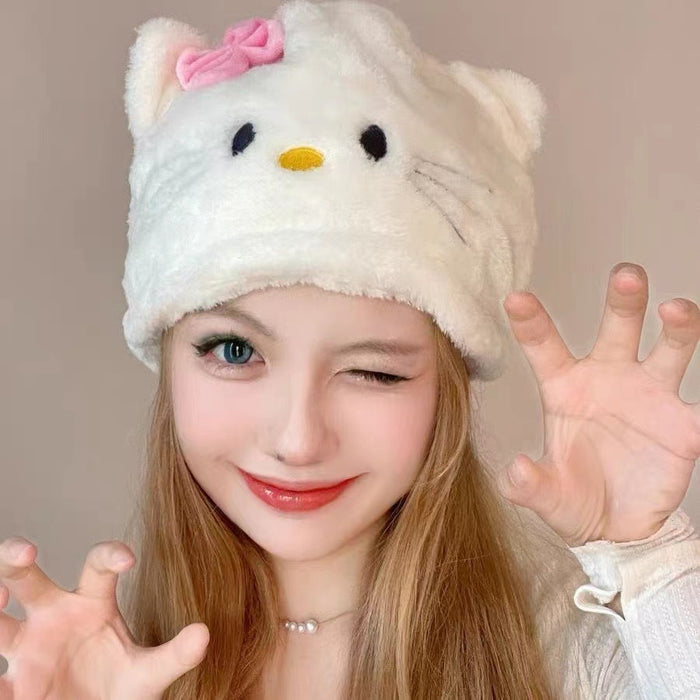 Wholesale Hat Autumn and Winter Cute Cartoon Pullover Hat