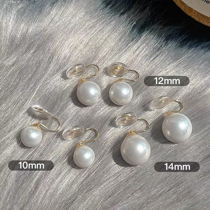 Wholesale Vintage, minimalist, high-end pearl earrings, niche, light luxury, versatile earrings