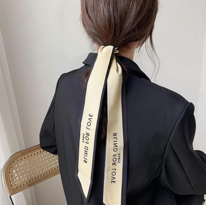 Wholesale Bow Silk Scarf Headband JDC-HS-JunJie001