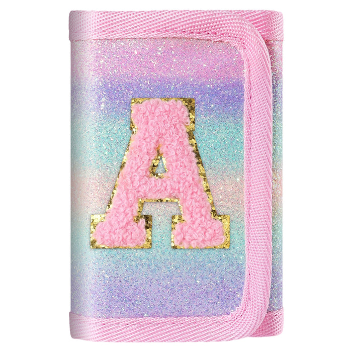 Wholesale Canvas Rainbow Letter Coin Purse Keychain Wallet Unisex Boutique