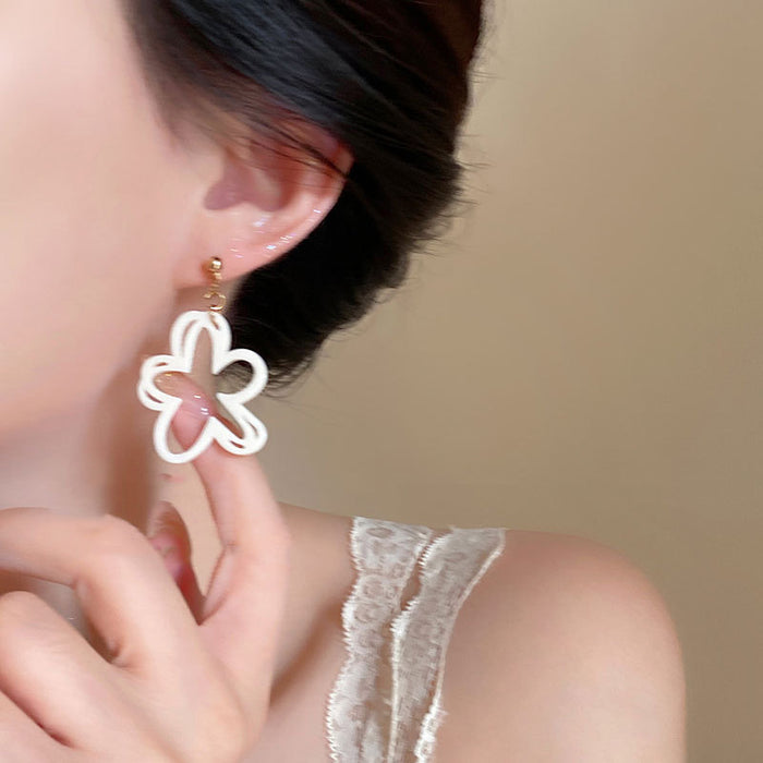 Wholesale Flower earrings, earrings, earrings, exaggerated earrings, pendants