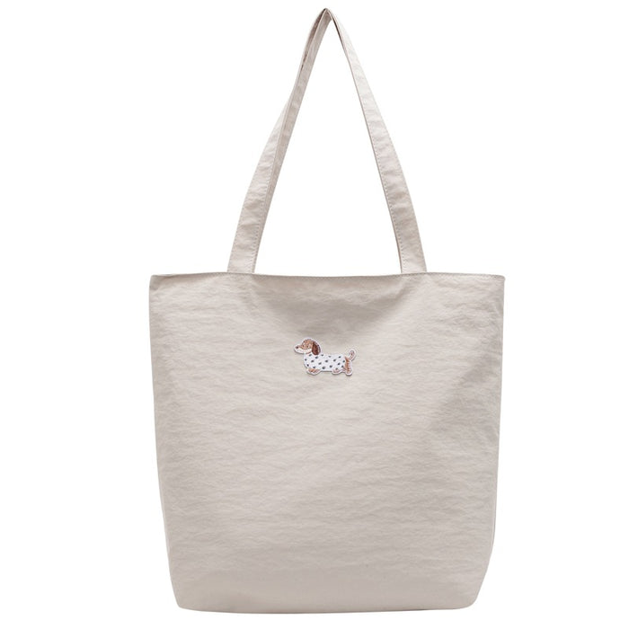 Wholesale Large capacity canvas bag, niche commuting handheld, high-end fashion shoulder bag
