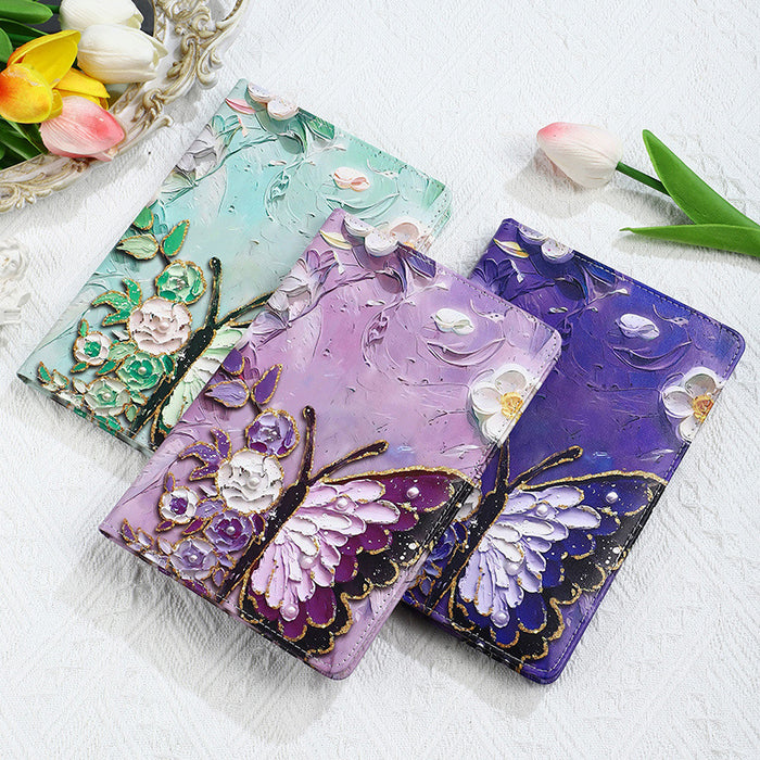 Wholesale Imitation Leather A5 Butterfly Notebook Stylish for Student and Office Use