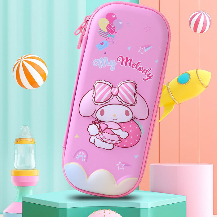 Wholesale New 3D Stereo Stationery Box for Primary School Students Cartoon Eva Pencil Case