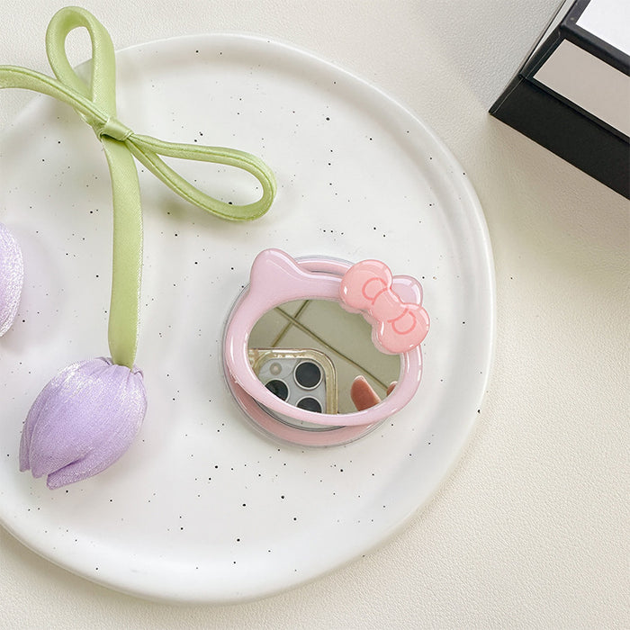 Wholesale Bowknot mirror Phone stand