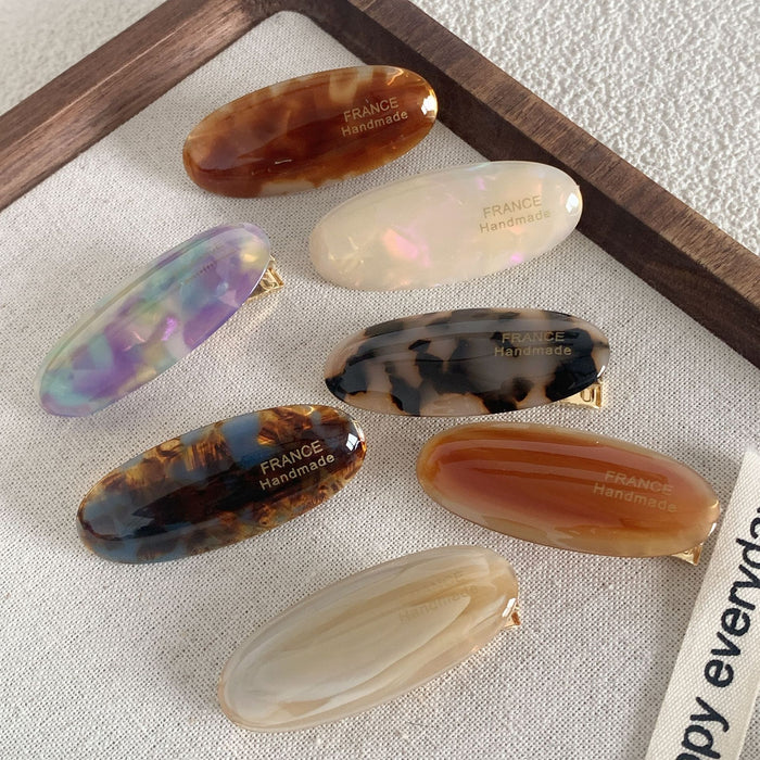 Wholesale small size hairpin side clip retro bangs clip duckbill clip