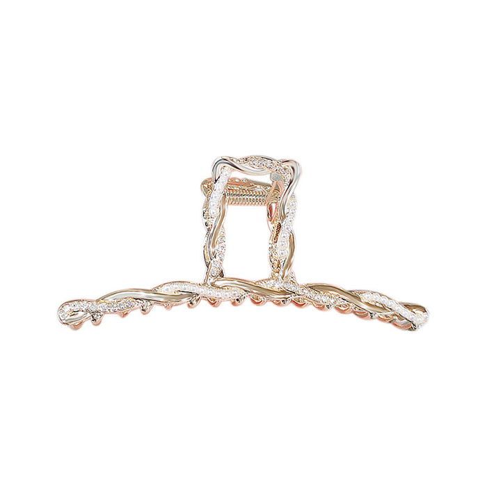 Wholesale Grab Clip Women's Spring and Hairpin Back Head Large Elegant Hairpin Shark Clip