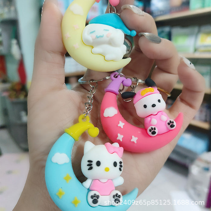 Wholesale   Cartoon  Keychain  School Bag Car Hanging Accessories