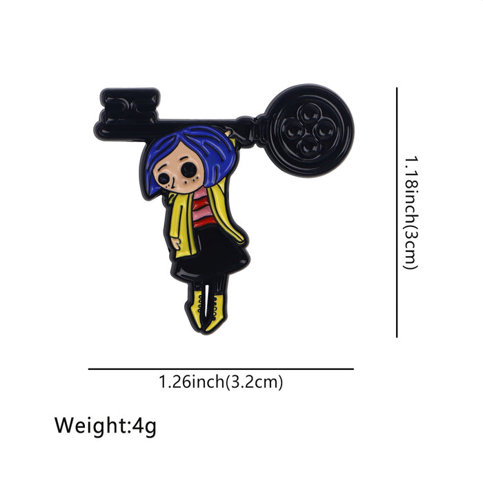 Wholesale Anime Brooch Badge Clothing Backpack Accessories