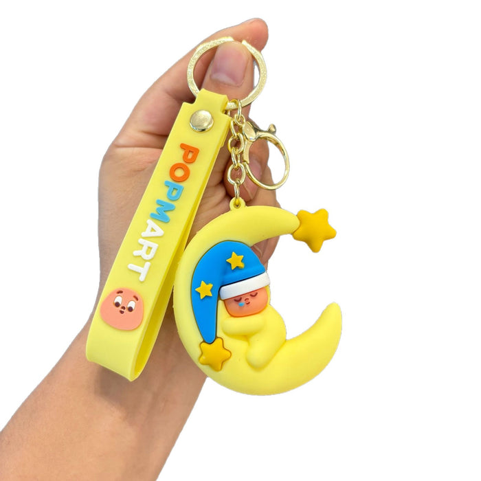 Wholesale Cute cartoon PVC keychain