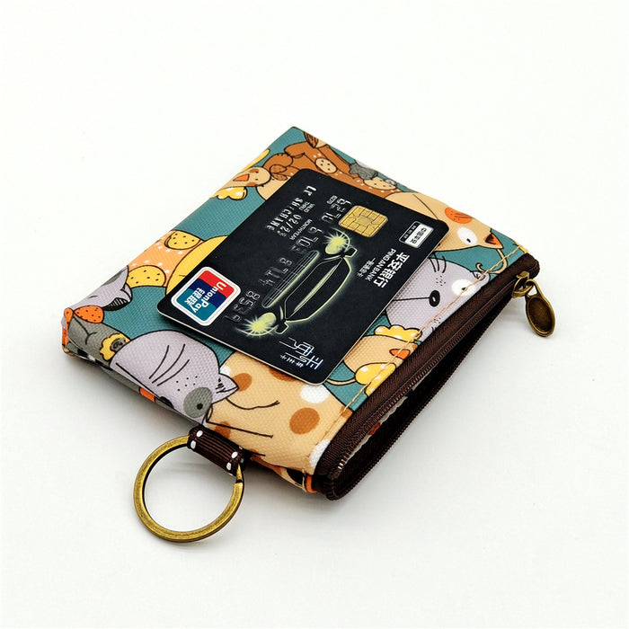 Wholesale Printed Film Cartoon Coin Purse Anti-fouling Waterproof Lipstick Coin Storage Bag Card Bag