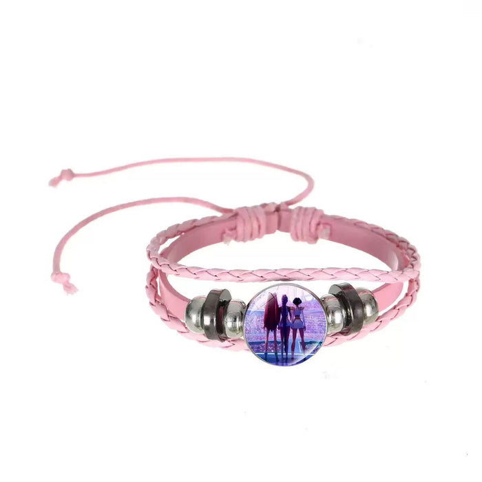 Wholesale K-POP Multi-layered Woven Beaded Bracelet
