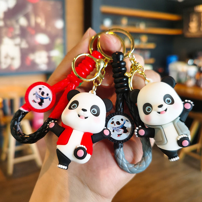 Wholesale Silicone Cartoon Doll Keychain JDC-KC-Tingm152