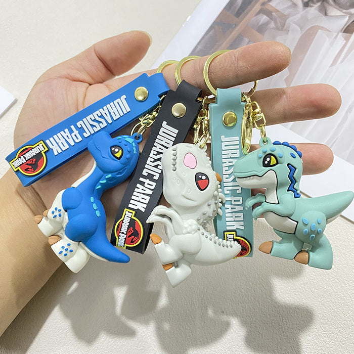 Wholesale Various cute dinosaur keychains