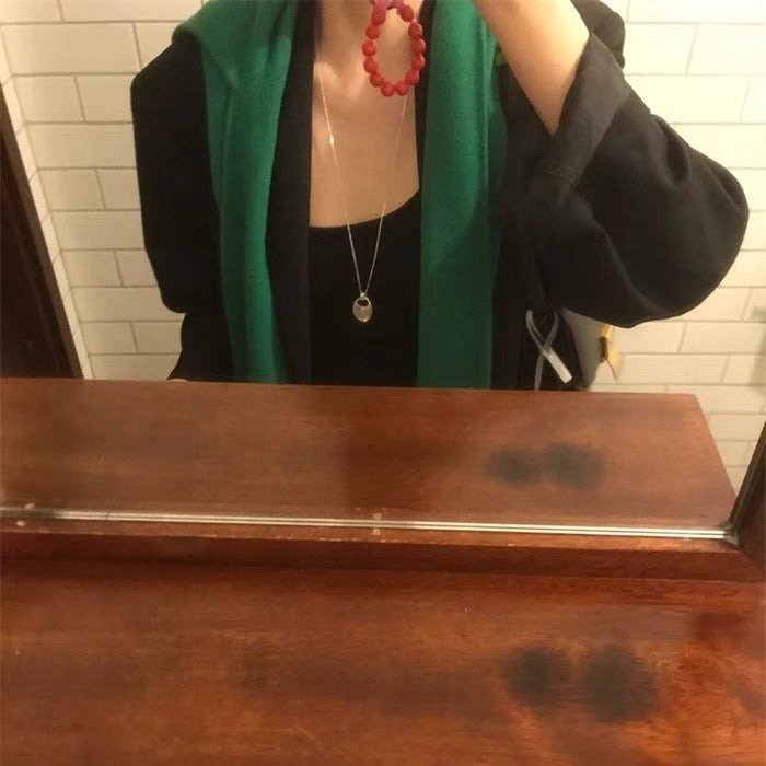 Wholesale Niche necklace, simple irregular pendant, long sweater, collarbone chain