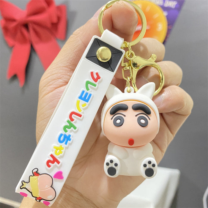 Wholesale PVC Cute Cartoon Doll Keychain JDC-KC-WuYi065