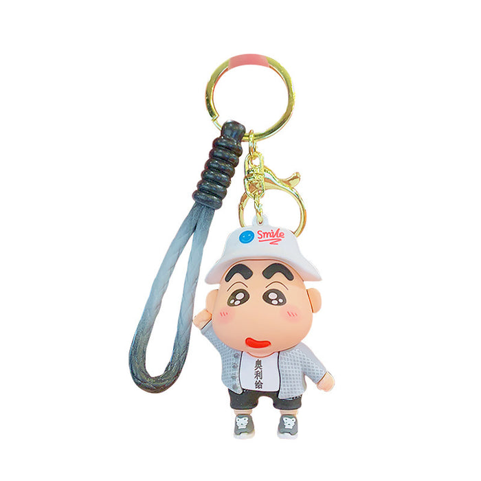 Wholesale Cartoon Silicone Doll Keychain JDC-KC-MingT256