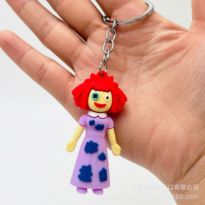 Wholesale Creative Cartoon PVC Keychain JDC-KC-XiangY069