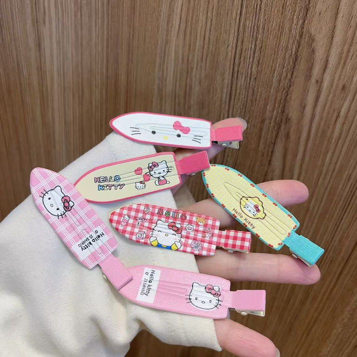 Wholesale PVC delicate duckbill clip kids'  hair clip