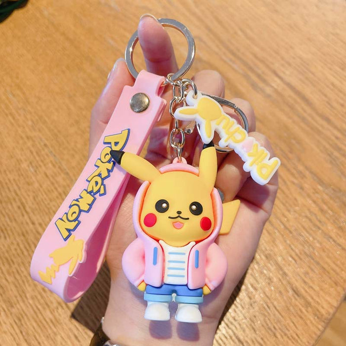 Wholesale Cartoon Doll PVC Keychain JDC-KC-JinG040