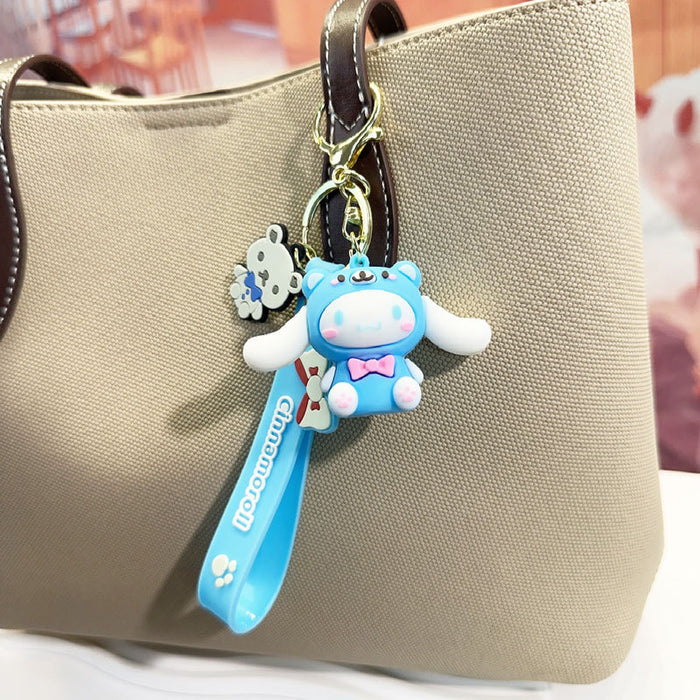 Wholesale PVC Cartoon Doll Keychain JDC-KC-BaoDou006