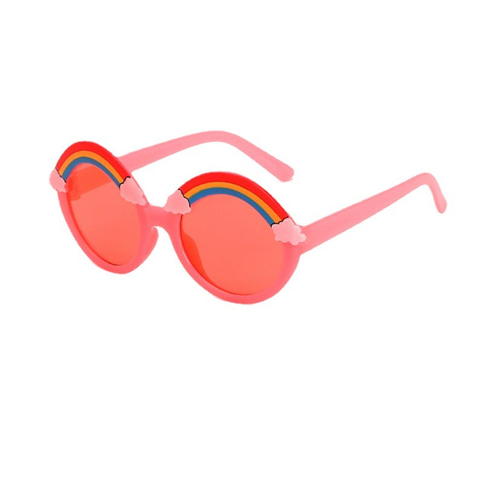 Wholesale Cartoon Children's Anti-UV Rainbow PC Sunglasses JDC-SG-ZS014