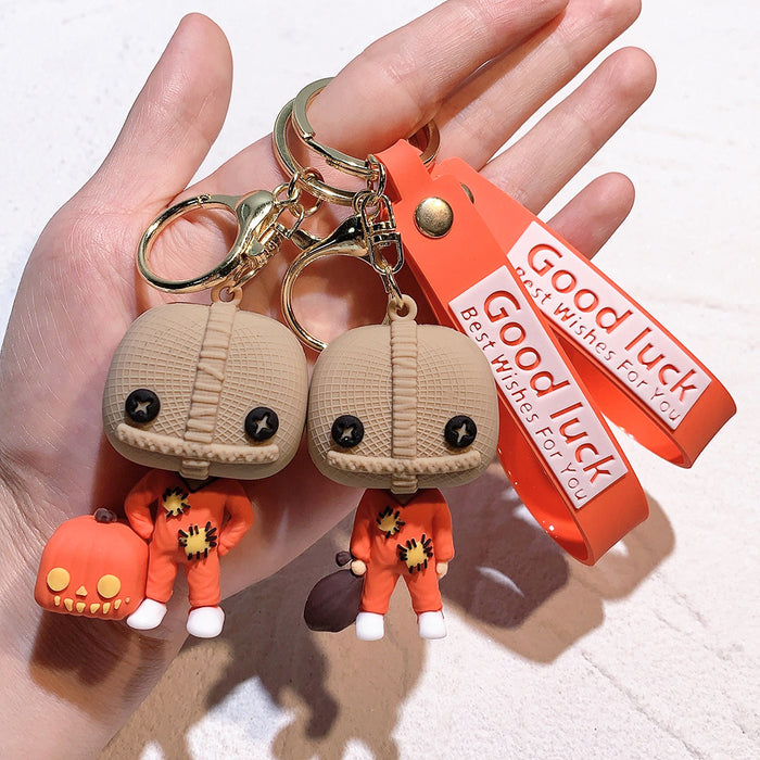 Wholesale Cartoon Doll PVC Keychain JDC-KC-Qiwei009