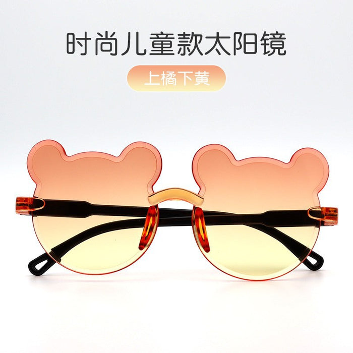 Wholesale Children's glasses, sunglasses with UV protection, fashionable and cute sunglasses design for taking photos