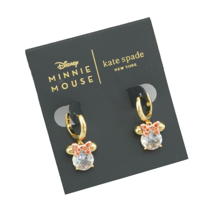 Wholesale   jewelry  earrings earrings brass plated gold inlaid zircon cute