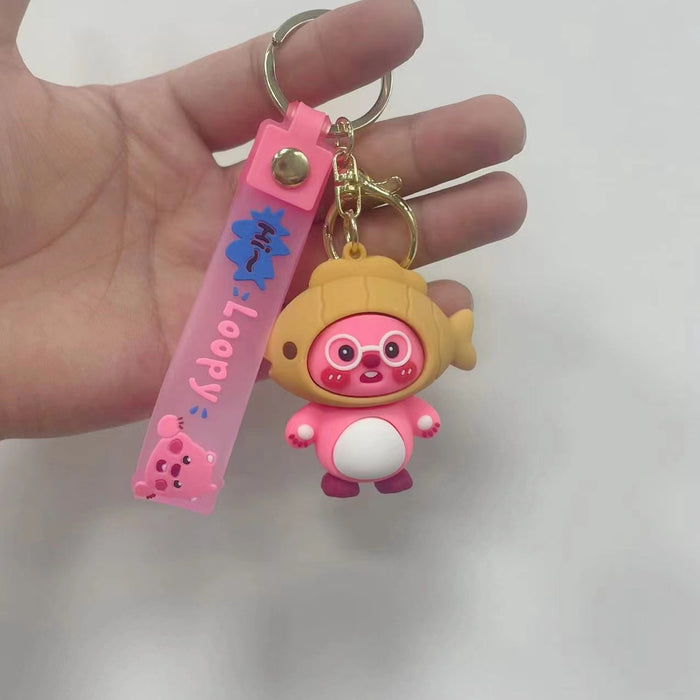 Wholesale Cartoon Doll PVC Keychain JDC-KC-LuoYan004