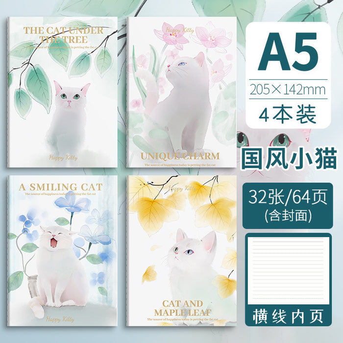 Wholesale 2pcs A5 cartoon retro notebook B5 cute stationery