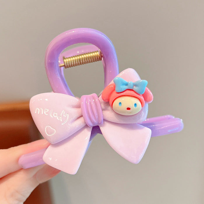 Wholesale Bow Children's Cartoon Plastic Gripper JDC-HC-Junwu004