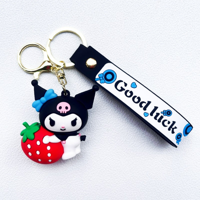 Wholesale PVC Cartoon Doll Keychain JDC-KC-WuYi164