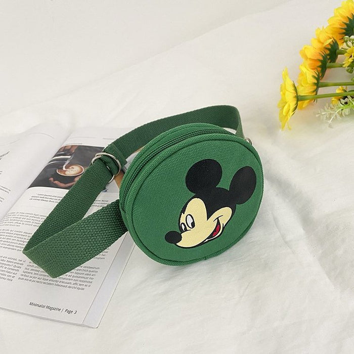 Wholesale children's waist bag cartoon round bag coin purse