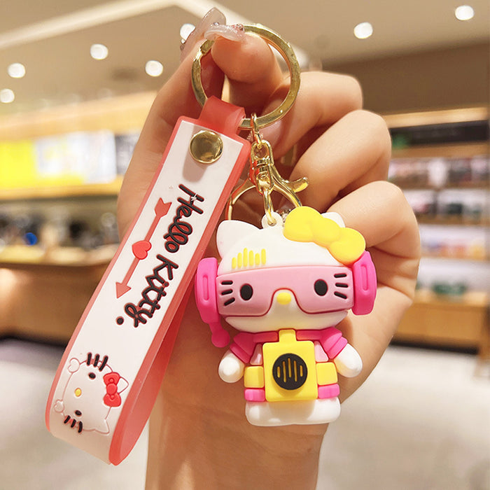 Wholesale Cartoon Doll Silicone Keychains (S) JDC-KC-JuJi009