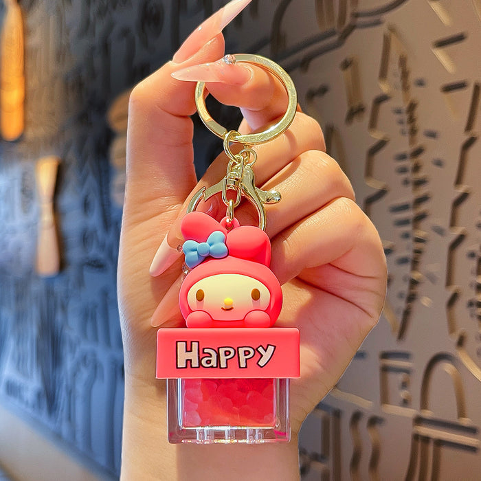 Wholesale Cute Cartoon Three-dimensional Aromatherapy Acrylic Keychain JDC-KC-ZhiZ005