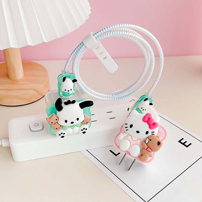 Wholesale Wave-shaped 18W/ 20W charger protective case
