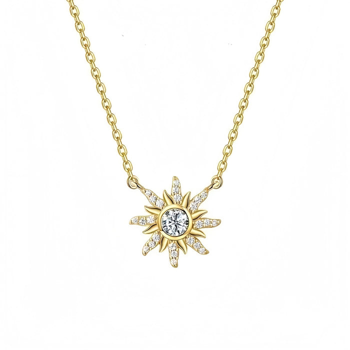 Wholesale Sun Goddess Necklace Pendant Gold Titanium Steel Choker Trendy Fashion Accessory Birthday Gift For Resale