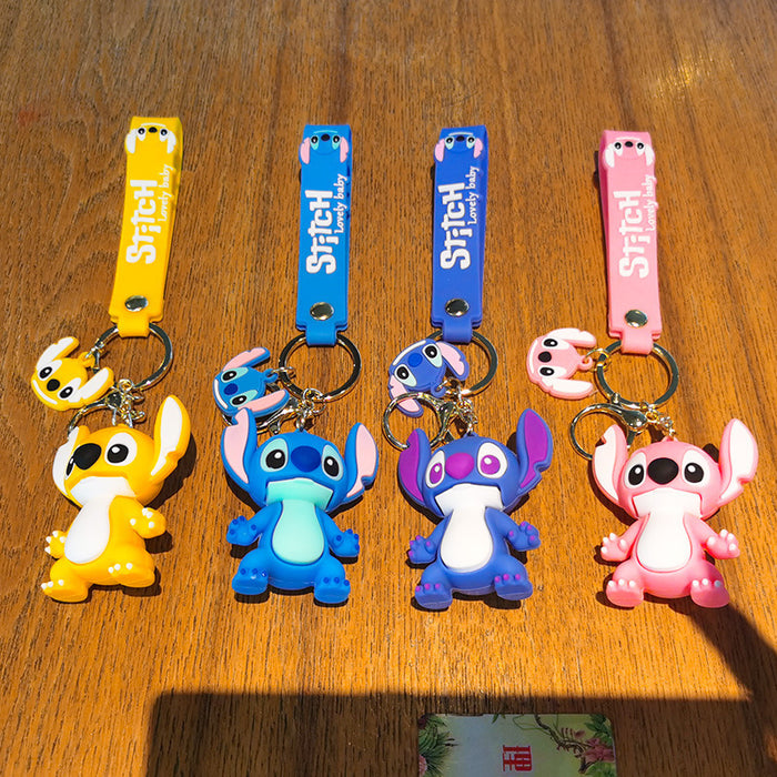 Wholesale Cartoon Doll Silicone Keychain JDC-KC-Tingm226