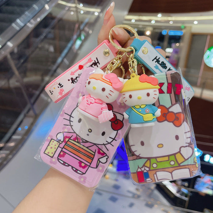 Reemplazo de silicona al por mayor Cat Mini Key Chain JDC-KC-JUJI063