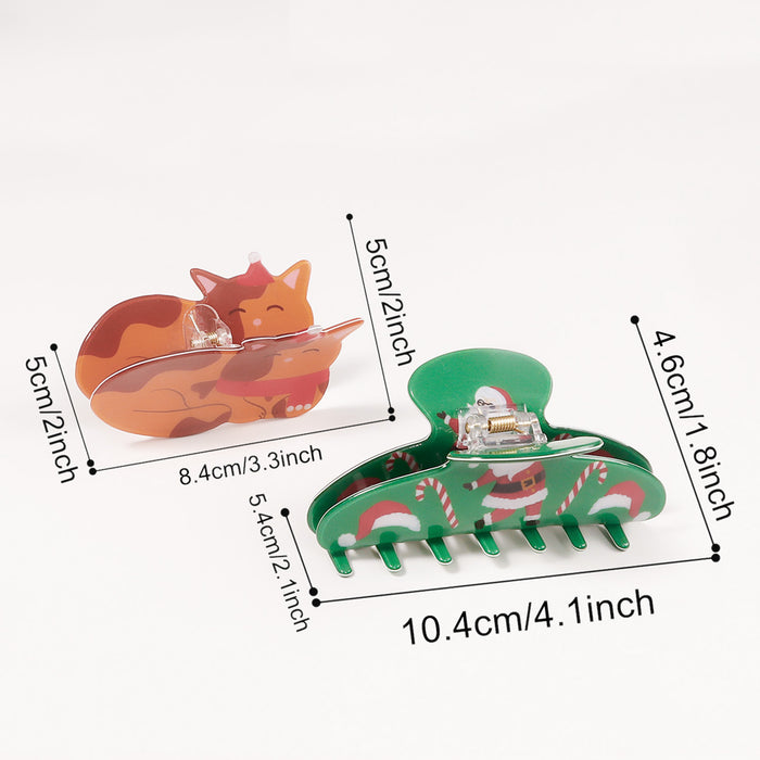 Wholesale Christmas ornaments clip elk hair clip