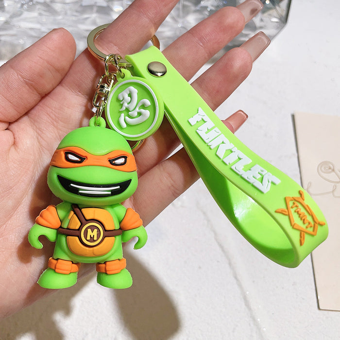 Wholesale Cartoon Silicone Doll Keychain JDC-KC-QiChao056