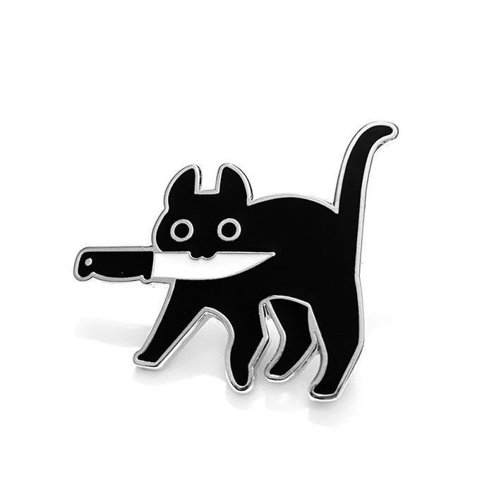 Wholesale  brooch cartoon funny ghost pumpkin metal badge cute skull bat pin men and women accessories