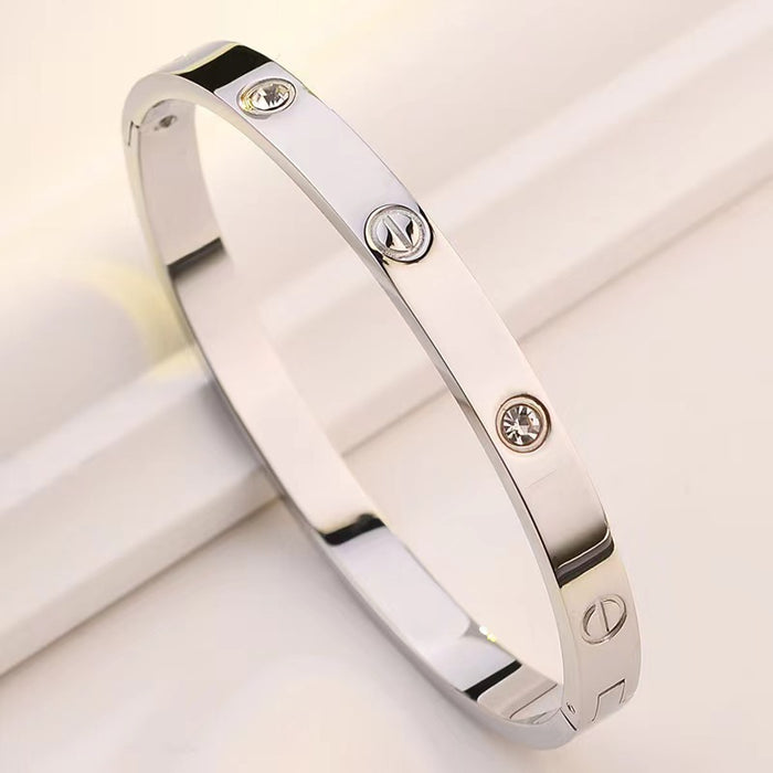 Wholesale Diamond Stainless Steel Bracelet JDC-BT-Jinh001