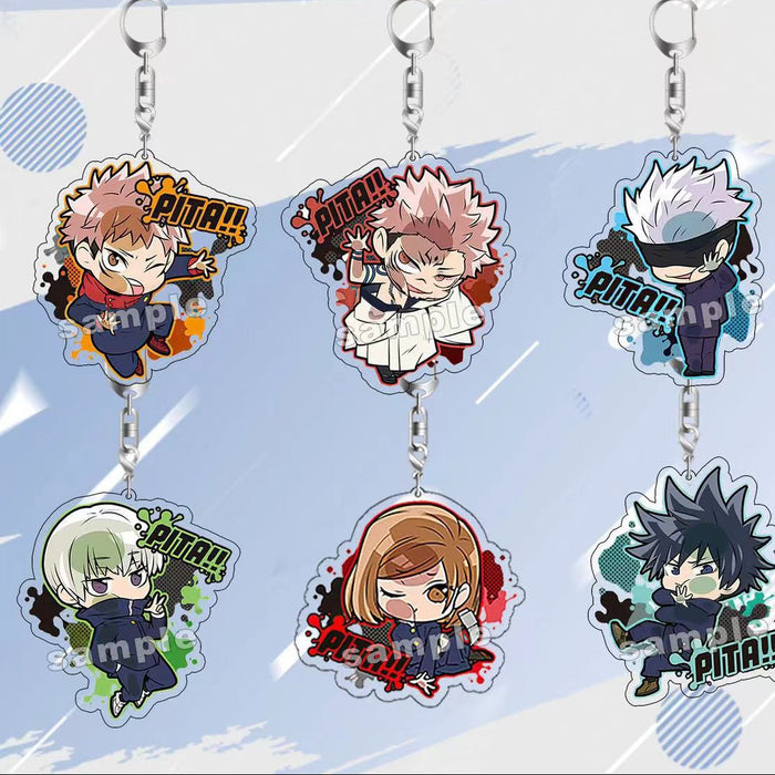 Wholesale Anime character Acrylic Keychain