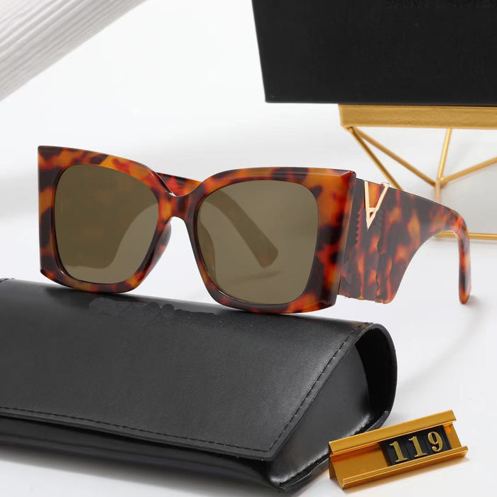 Wholesale Fashionable retro large frame butterfly shaped sunglasses with a high-end feel