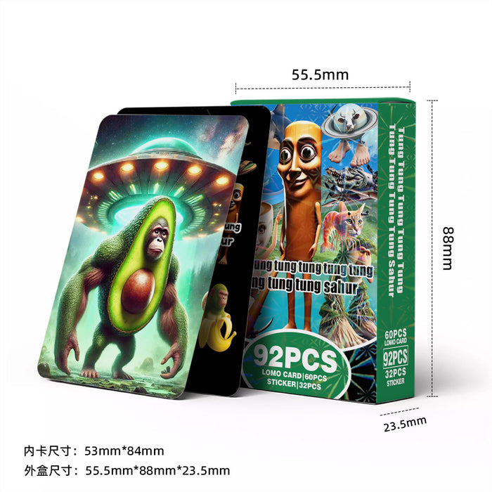 Wholesale 92 Small Cards Peripheral Collection Lomo Cards