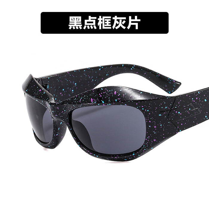 Wholesale Alien curved technology sunglasses trendy sunglasses sunglasses sunglasses