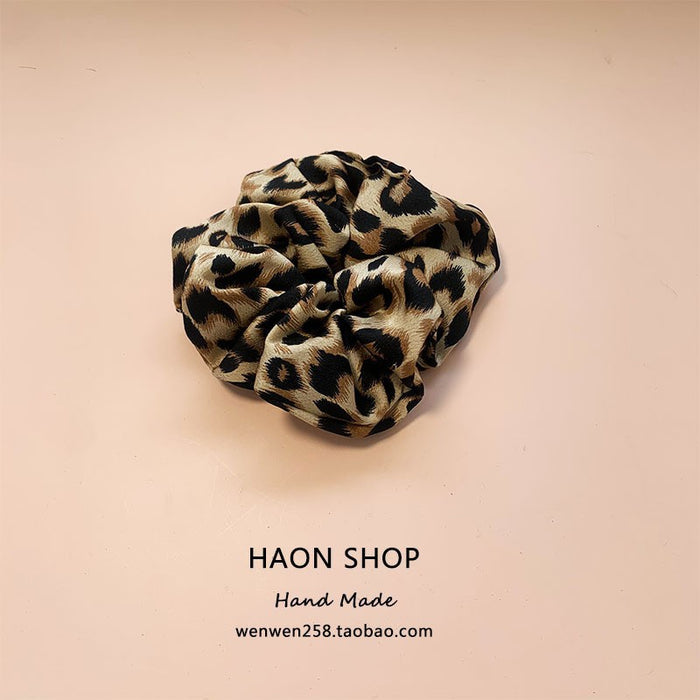 Wholesale Frosted Minimalist Leopard Acrylic Basic Hair Band Women