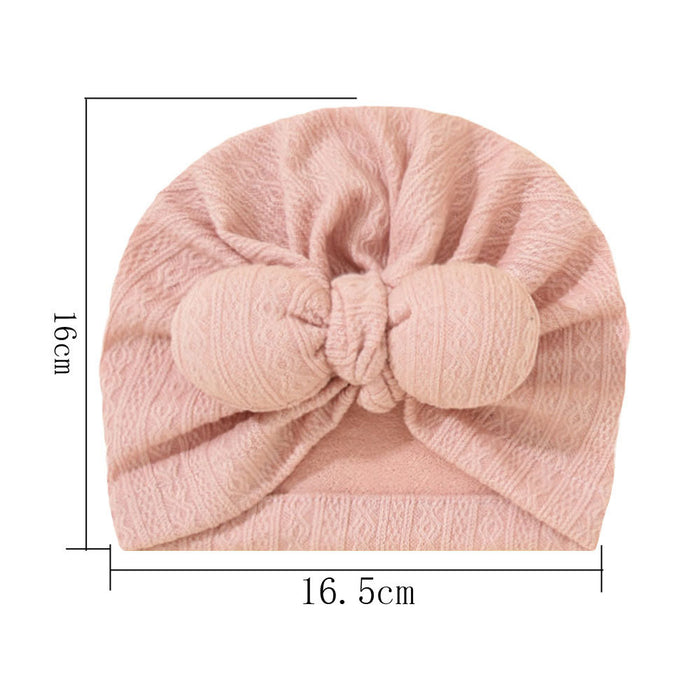 Wholesale Baby Rabbit Ear Tape Cap Children's Lace Pattern Indian Cap Products